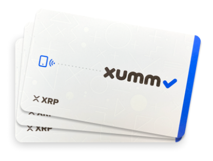3 XUMM Tangem Cards